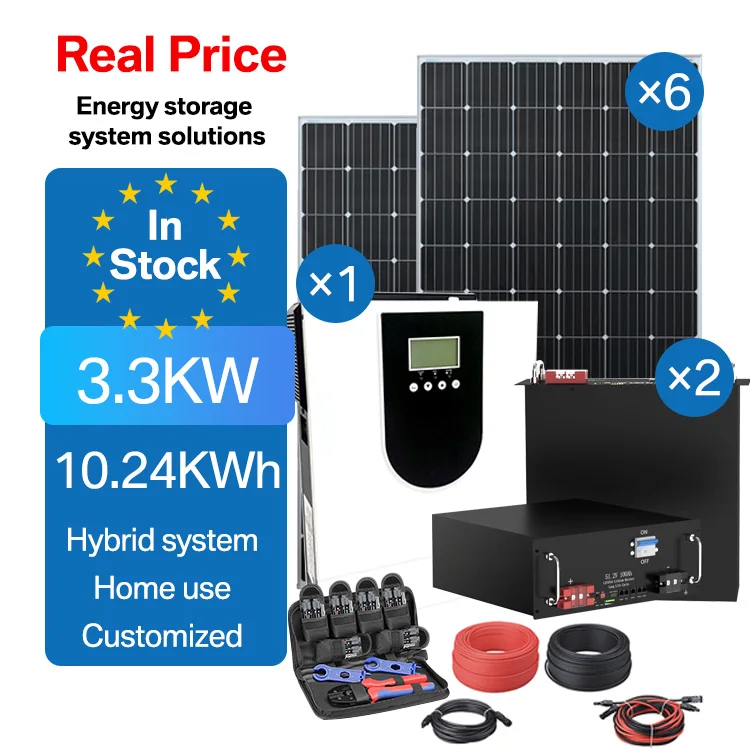 3.3KW 10.24KWh LiFePO4 Home Solar Storage System - Compact Backup Power for Small Households & Outages