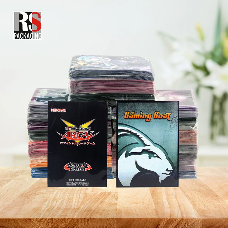 Custom Size 62mm 89mm Playing Cardboard Card Sleeves Custom Printer Gloss  Sexy Anime MTG Yugioh Trading Card Sleeve Manufacturer| Alibaba.com