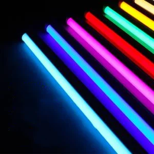 Psychologisch Toevlucht straal Led Rgb T8 Integrated Red Yellow Blue Colorful 60cm 120cm Led Tube Light In  Decoration Rgb Light Tube In Photographic Light - Buy Led Rgb T8 Integrated  Red Yellow Blue Colorful Led