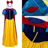 Vestido y tocado de Blancanieves de alta gama.