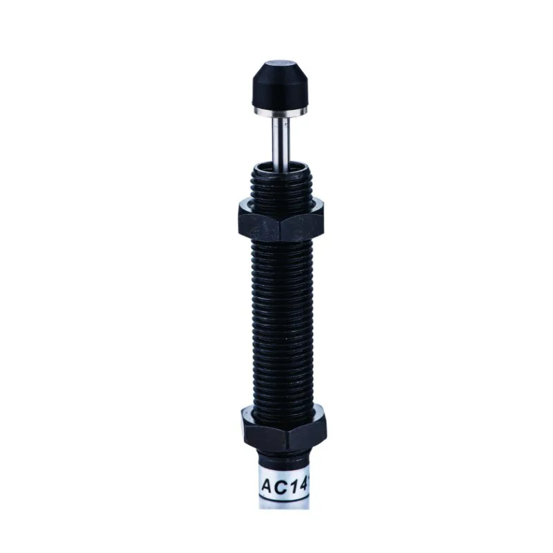 STNC AC1412 Pneumatic Damper Automatic Compensation Adjustable Middle Speed Shock Absorber With Buffer Hat