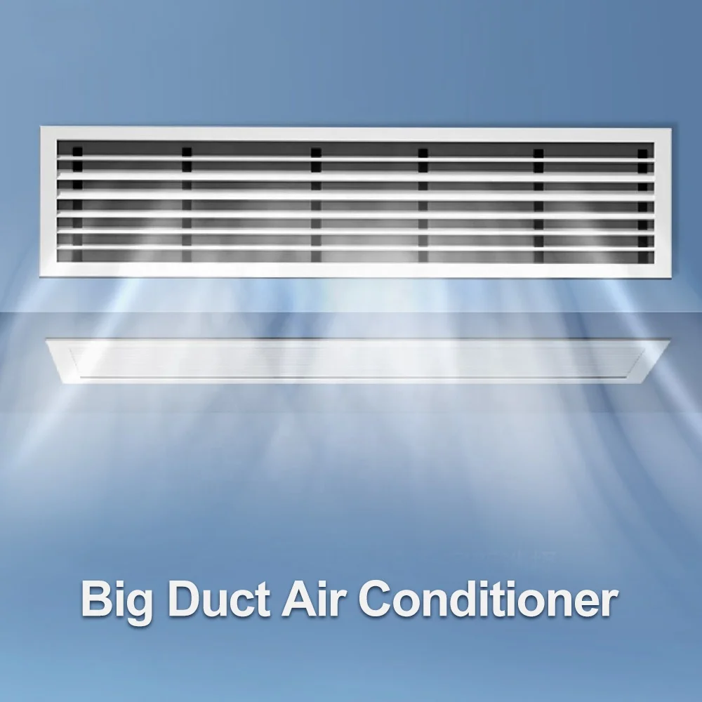 Gree Duct Air Conditioner Concealed Slim Cooling Heating Indoor Unit for Hotel Household Commercial FCU Unit