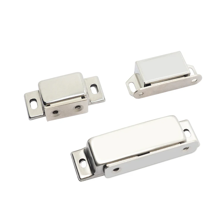 Stainless Steel Cabinet Door Suction Toolbox Wall Cabinet Drawer Door Magnetic Adsorption Aluminum Accessories factory