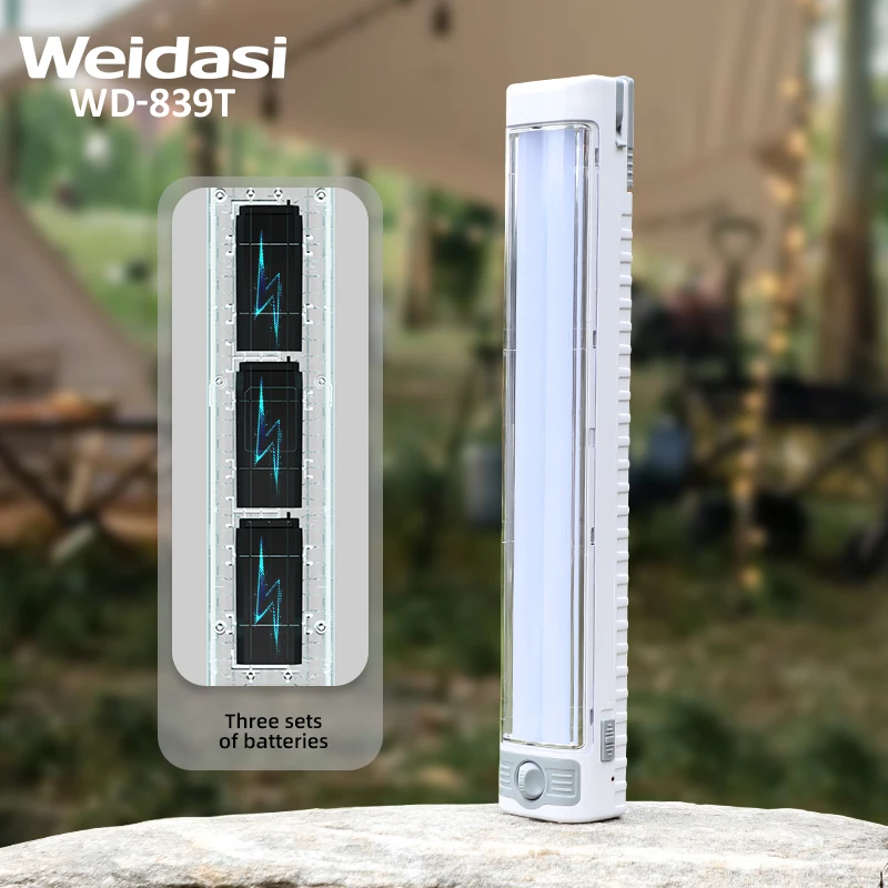 Stand or Hold Hotel Lamp Portable Emergency Light Led Rechargeable Emergency Lamp for Sale