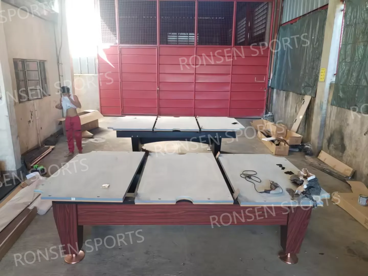 Factory Price Pool Table Dynamic Billiard Tables 7FT 8FT Maxima 8 Billiard Table with Fabric and Accessories for Clubs