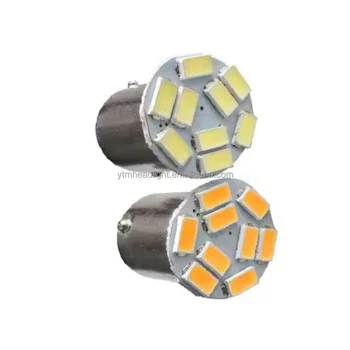 9SMD BA15 Bayonet Base  Pinball Led Bulb AC/DC 12V 0.8W Pinball LED Flasher Light   Turn Signal Parking Backup Lamp