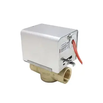 DN20 3/4\" Electric Motorized Valve for Central Air Conditioning Hot & Cold Water Chiller Parts-OEM Customizable