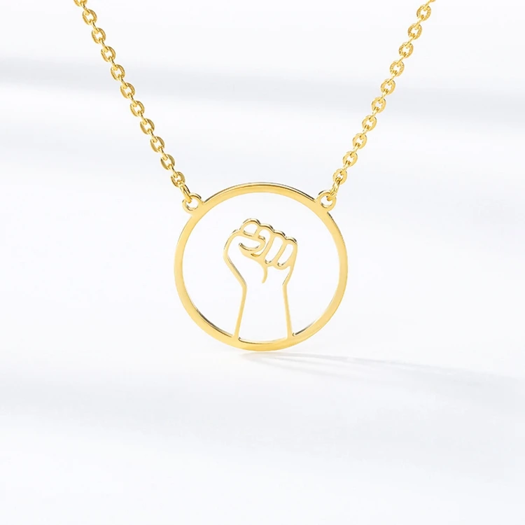 Buy Gold Necklace,Circle Necklace 