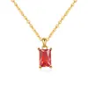 18K Gold (January Pomegranate Redstone)