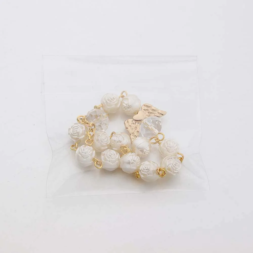 Angel Rosary Christening Baptism Wedding Confirmation First 1st Communion Baby Dedication Table