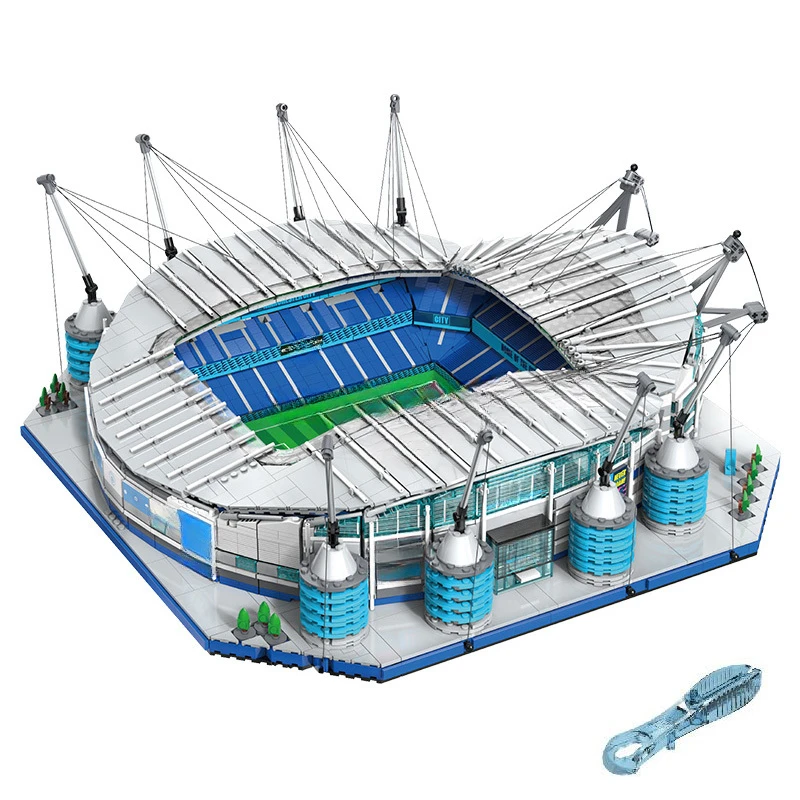 Cada C66022 Mancity Etihad Stadium Model DIY Assembling Architectural Bricks Toys Building Blocks Sets 10284 10272 10299