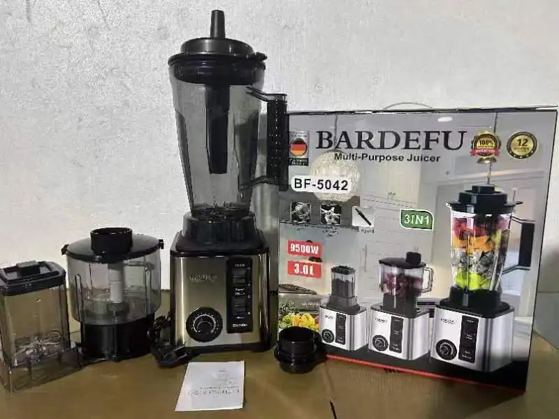 BARDEFU BF-5042 マルチジュースメーカー Bf-5042 8 in 1 Bardefu Blender 6 in 1 New Design Heavy Duty