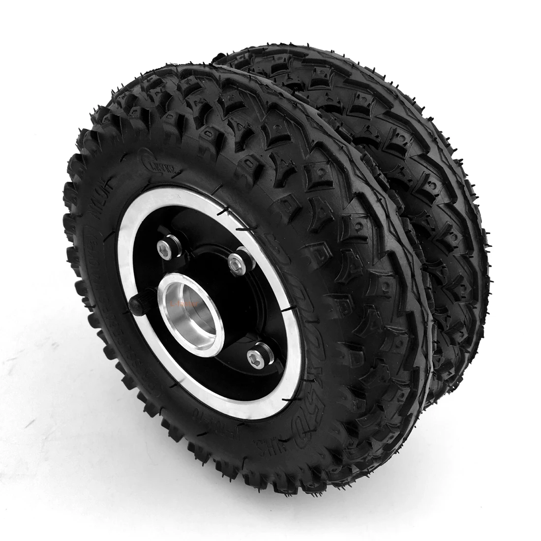 Lfaster 8 Inch DoubleWheels 200x50 Pneumatic All Terrain Tire For