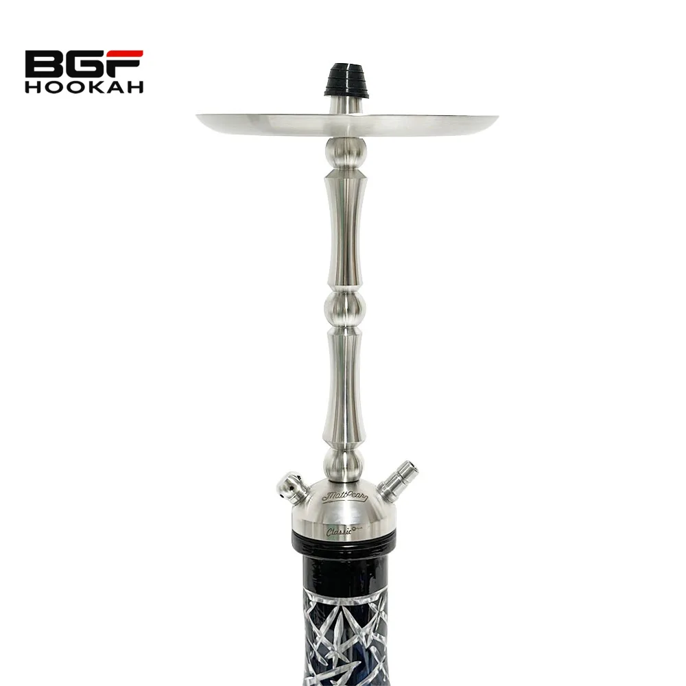 Top Sale 56 CM Silver Mattpear Classic M Plus Ball Hookah