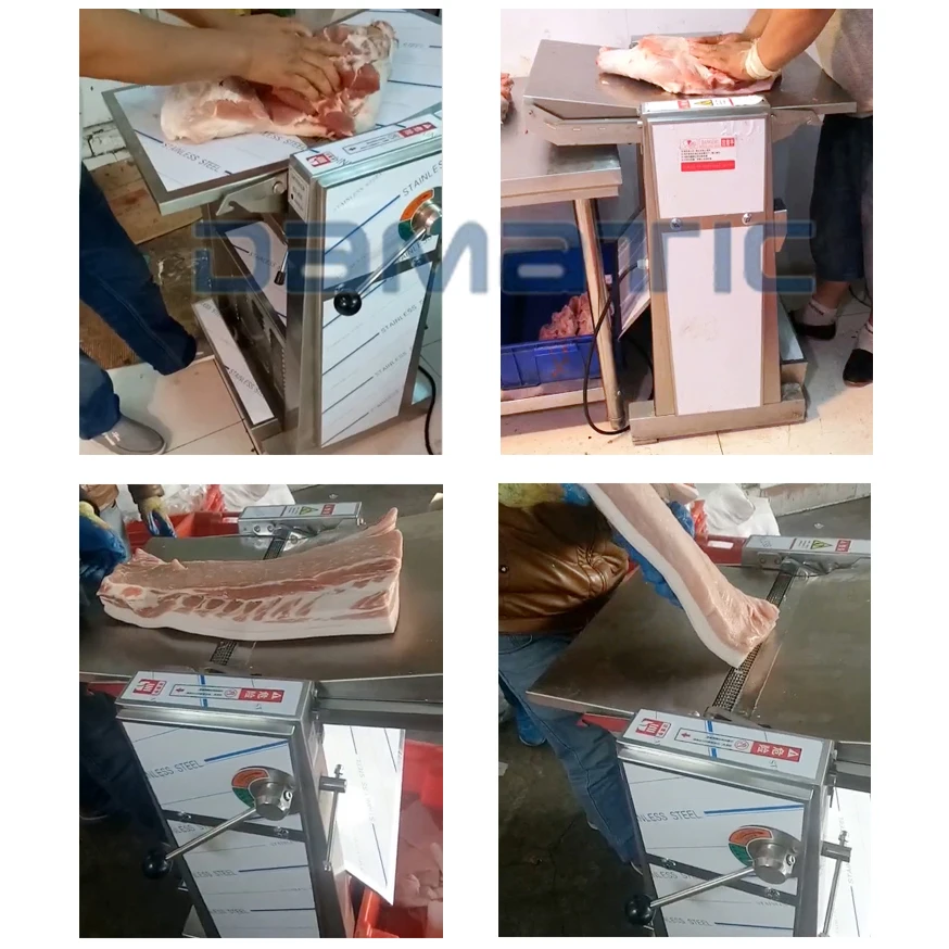 Automatic Fresh Beef Jerky Slicer - Flake Pork Meat Machine
