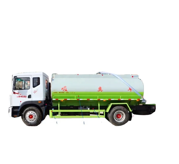 Foton Small Fecal Suction Truck with 3800 Wheelbase for Sale Promotional Sewage Vacuum Cleaner Truck Septic tank Truck