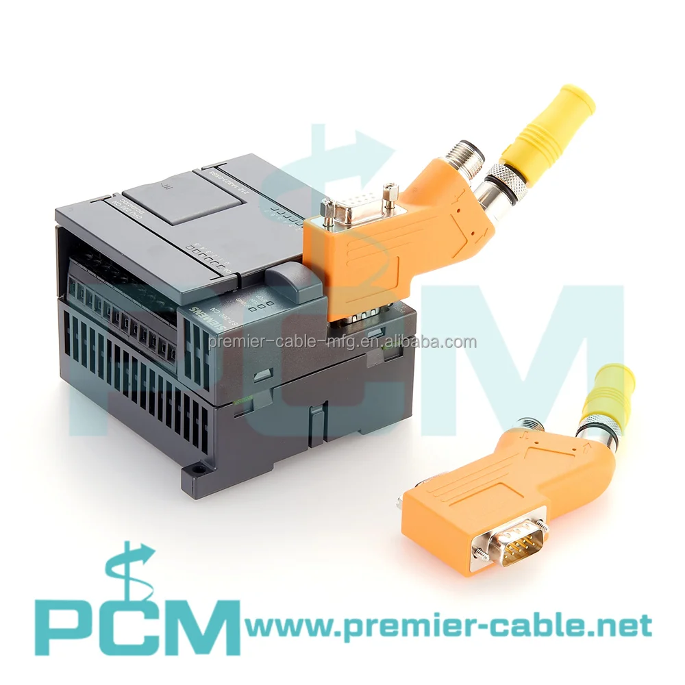 M12 to DB9 Bus Connector Profibus Module for Siemens S7 PLC details