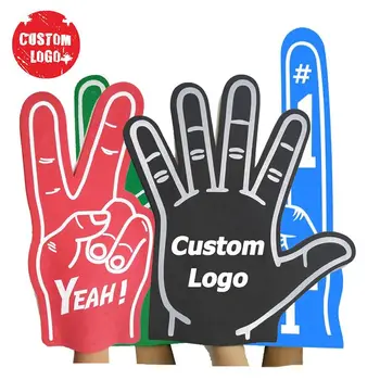 Factory Price Customized Shape Factory Customize Big Foam Finger For Promotion Party Foam Finger Hand Small