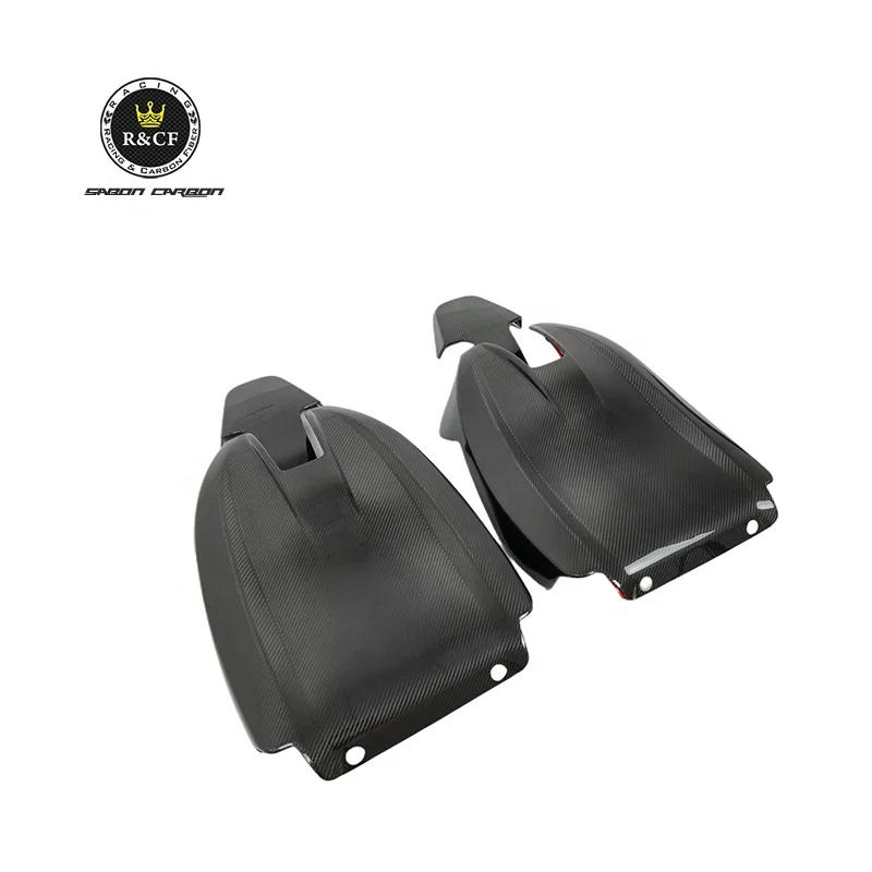 Dry Carbon Fiber Style Seat Back Cover Shell Skin Trim For BMW G80 M3 G82 M4 2020+