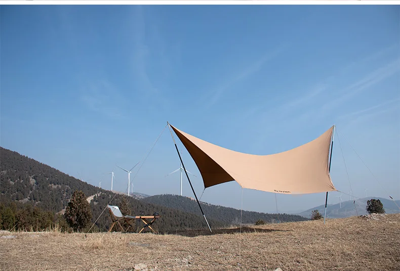 Shinetrip Camping Canopy Tent - Guard Thunder Protection Hat Set