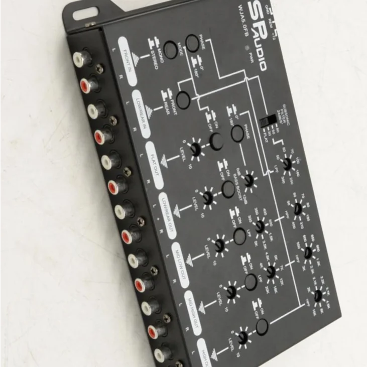 Active Car Audio Crossover With Best Price Crossover Audio Buy 5 Way Stereo Analogic Crossover