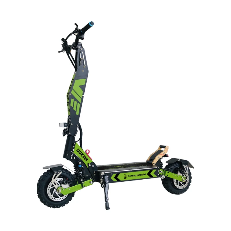 DOKMA 11 inch tires D-NINJA 2020 electric scooter 60V 4000W dual motor hydraulic shock absorption