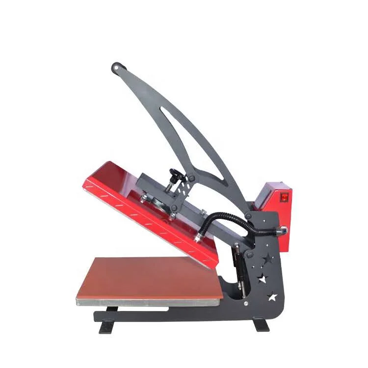 Factory Direct High Pressure Heat Transfer Heat Press Machine 38*38CM DIY T-shirt Clothing Printing New Flatbed Printer Garments details