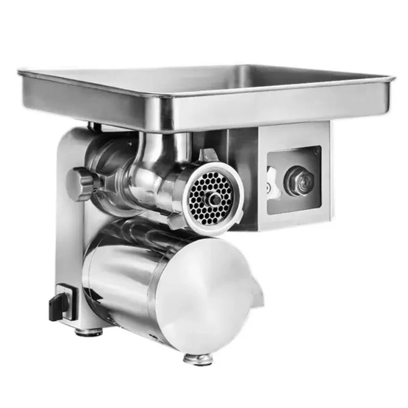 Stainless Steel Refrigerated Meat Grinder Automatic Meat Slicer for Kitchen Use