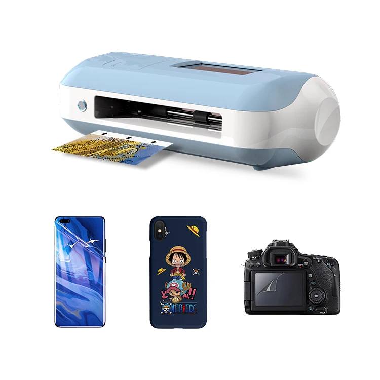 Mini High Precision Fast Speed Cutter Plotter for Hydrogel Film Plastic Roll Cutting for Mobile Phones Cameras Made Durable TPU