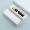 Matte amber perfume bottle + Gold sprayer + White box