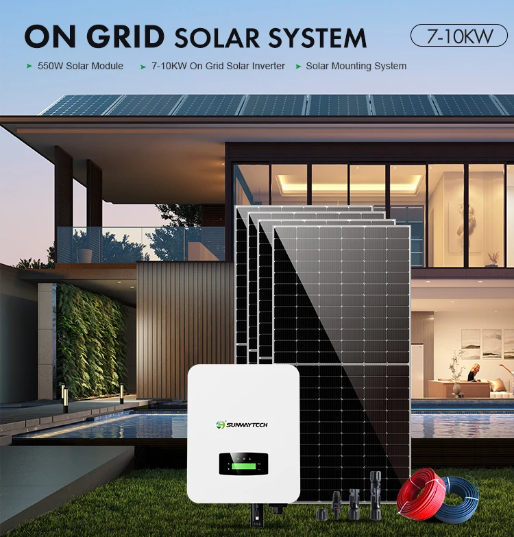 Sunway Residential Grid Tied Solar System Kit 10kw Solar Power Energy ...