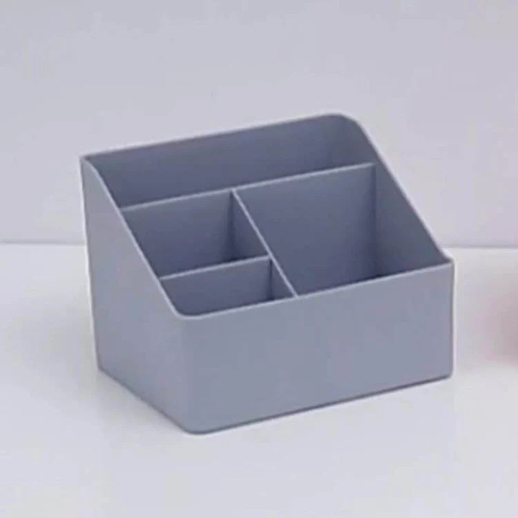New Design Wholesale Price Plastic Multifunctional Storage Box With Compartment Office Supplies Desktop Organizer
