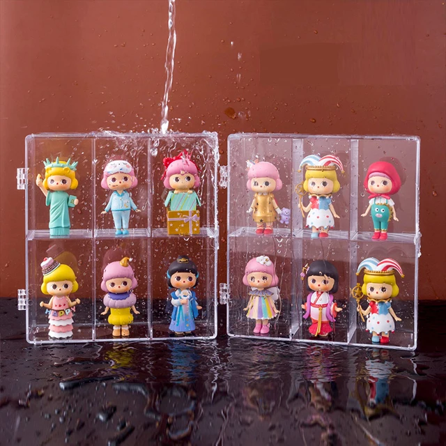 Vitrina De Acrílico Para Coleccionables - 14x7x7.7 Cm (5.5x2.7x3 Pulgadas) - Protectora Antipolvo Para Figuras, Juguetes O Objetos De Exhibición