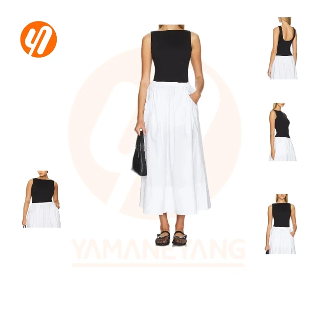 1934  Versatile Summer commuter Semi-high-neck Casual Shoulder Top Short-sleeved T-shirt for Women