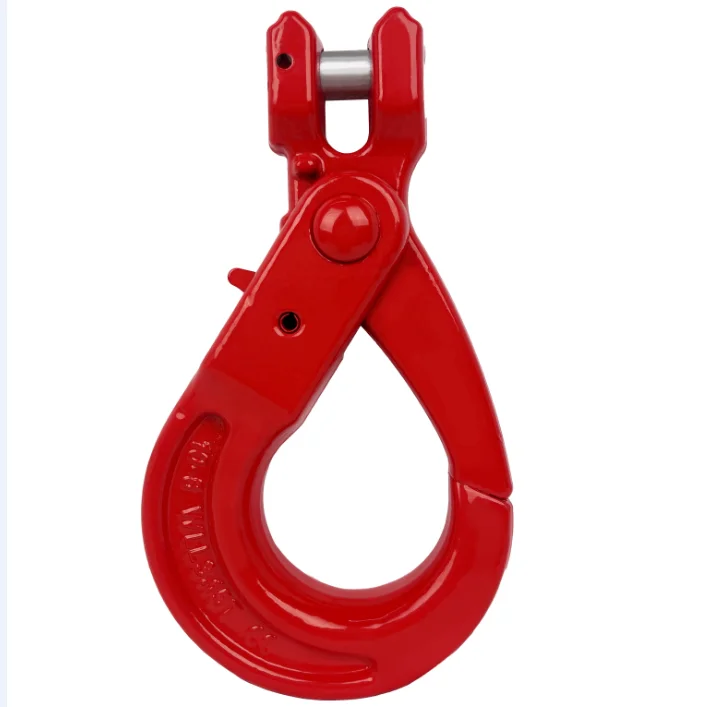 Factory Grade 80 European Type Clevis Self Lock Hook For Construction ...