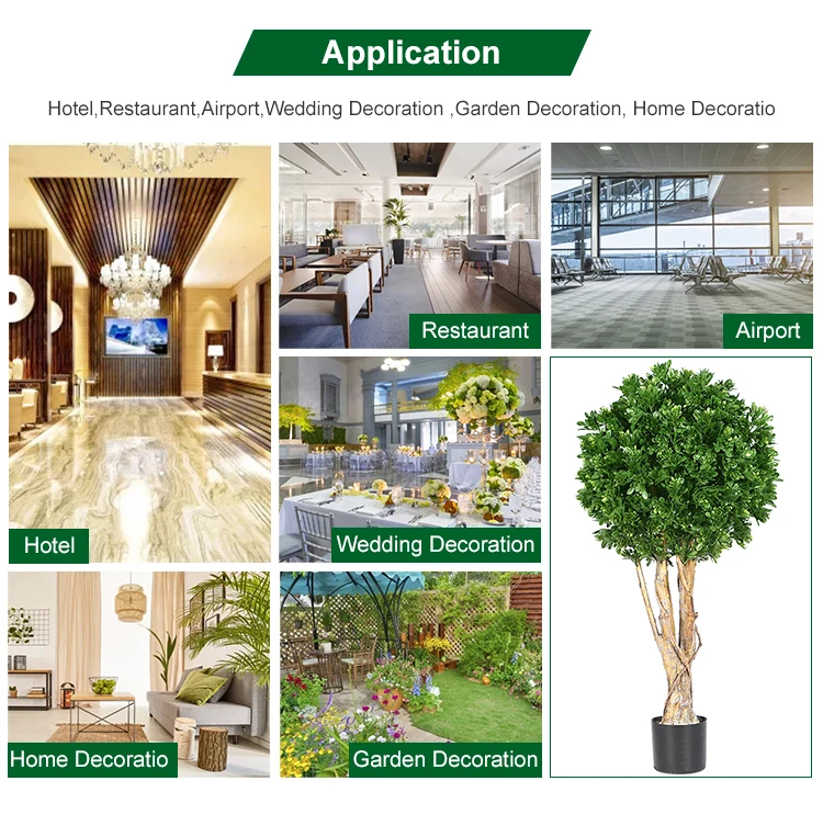 Professional Artificial Bonsai Tree Woody Plants Artificial Trees For