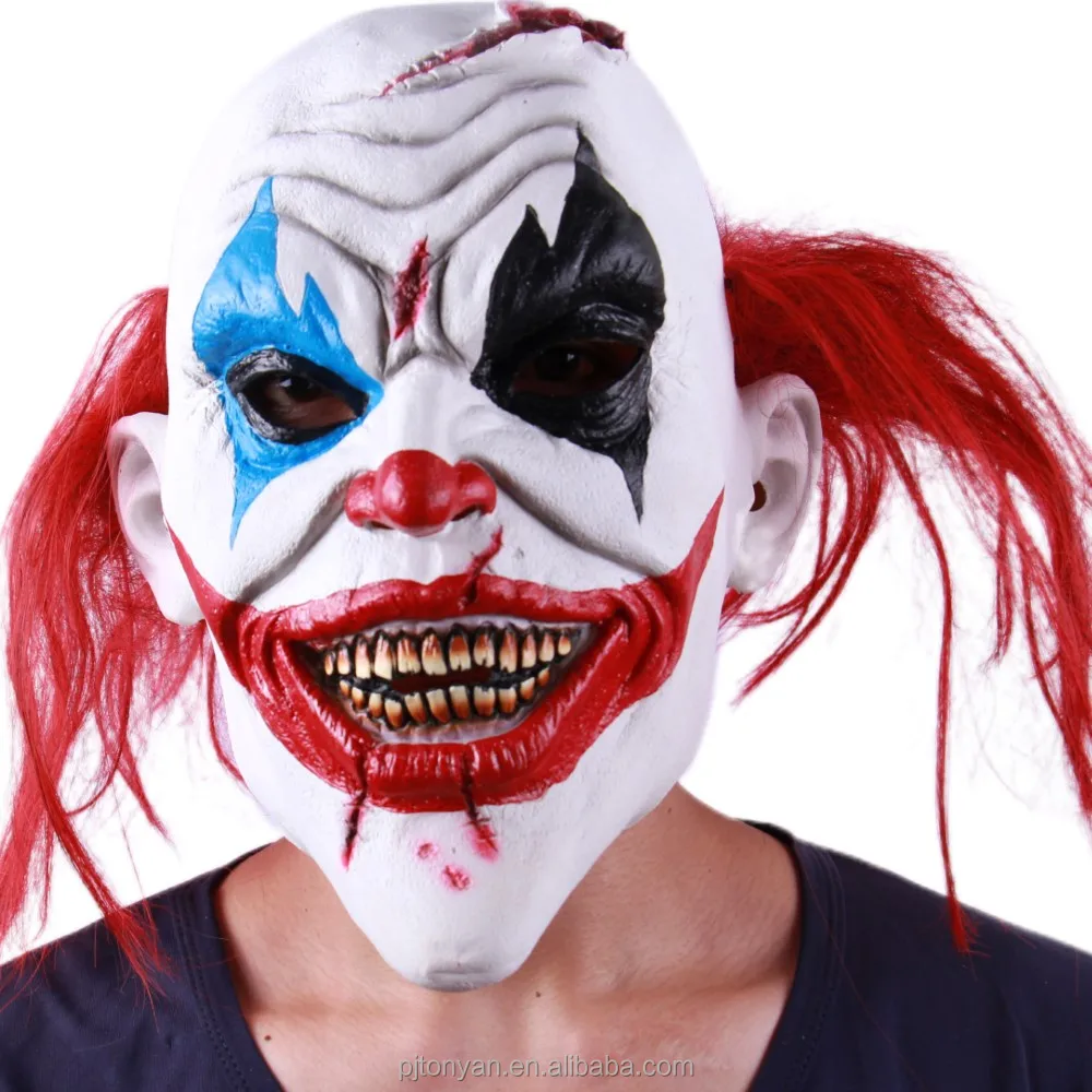 supremask Clown Mask Movie Mask Party Cosplay Costume Props Halloween mask 