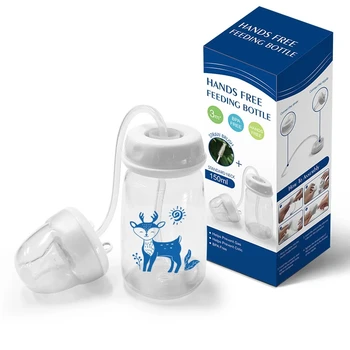 Standard neck 150 ml / 5 oz  Baby Feeding bottle PP Hands Free Baby Bottle