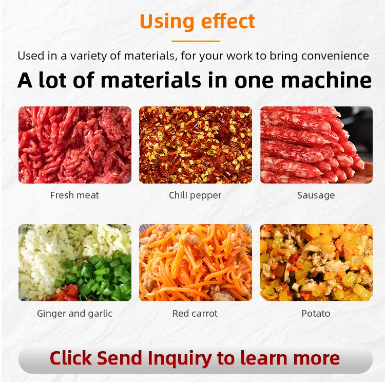 product hot sale stainless steel meat grinder china factory supply ss 201 beef mutton pork chopper electric commercial meat mincer-3