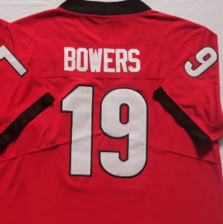 brock bowers white jersey