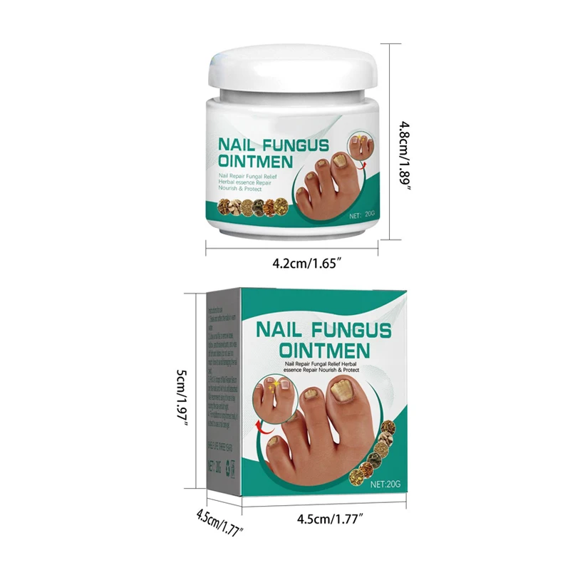 20g nail fungus ointment bacterial fungal relieving nail nourishing repair cream