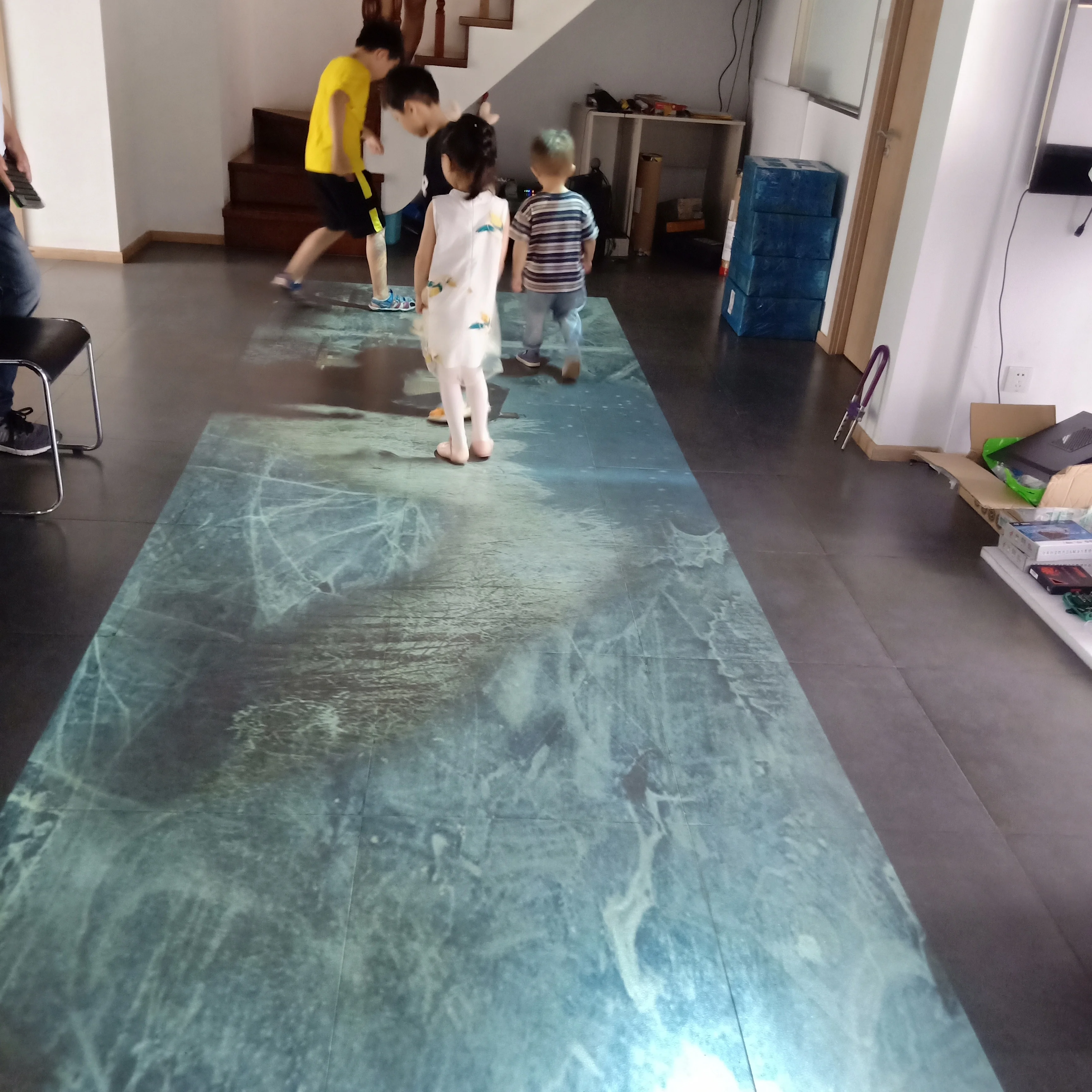 Горячая Распродажа! Танцпол с интерактивной системой 100 бесплатными