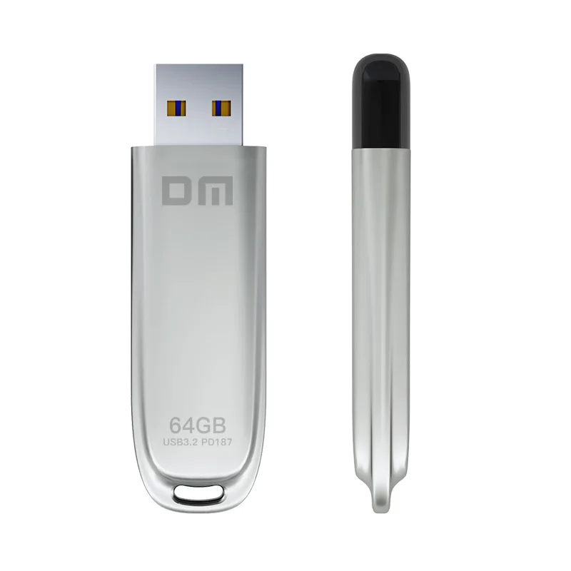 Clé USB HP X796w 64Go Métal - USB 3.2 Haute Vitesse - Argent