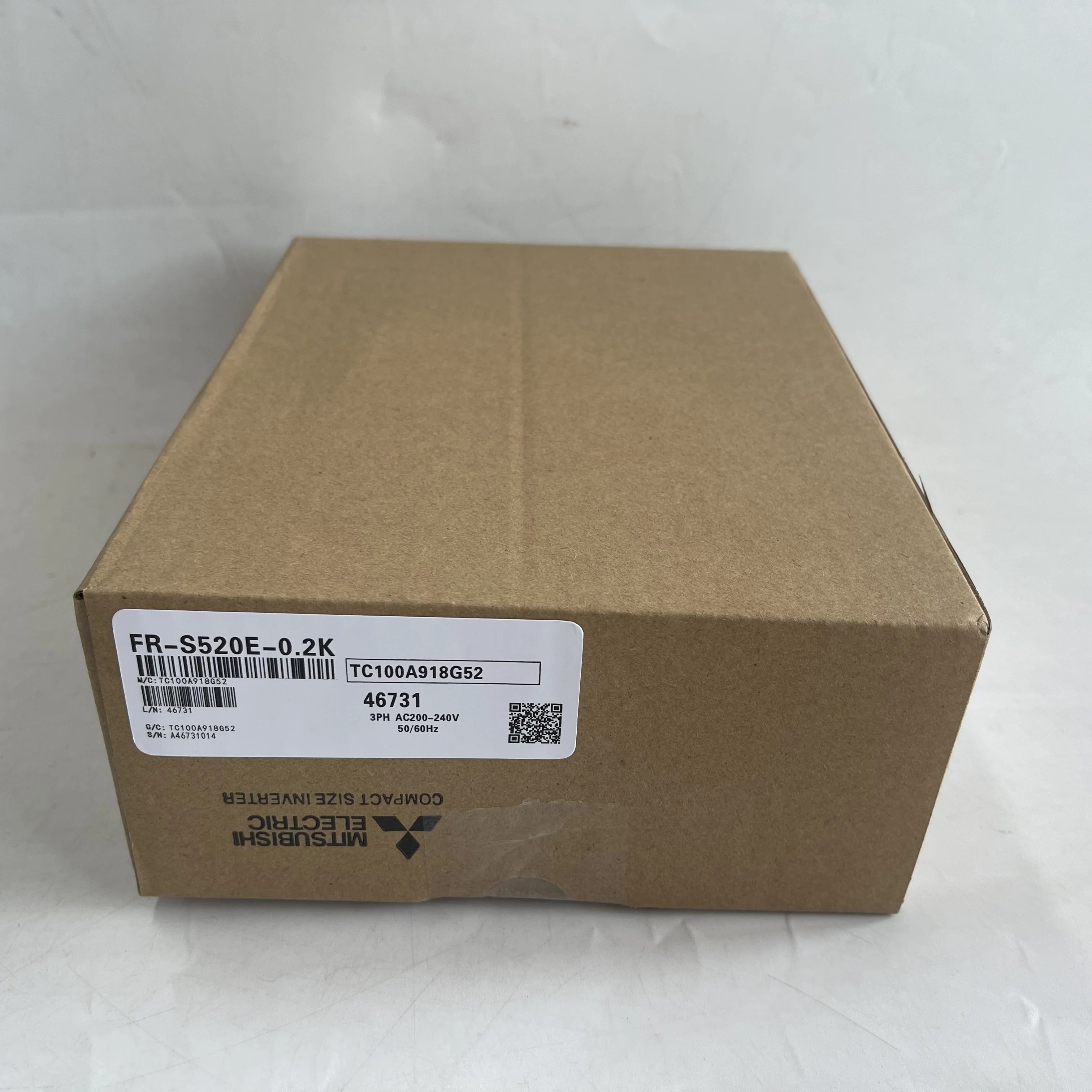 Mitsubishi Compact Size Inverter FR-S520E-0.2K