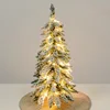 75 cm floccato con luci
