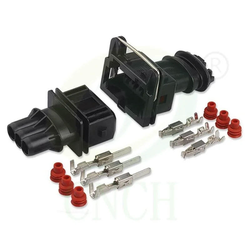 3 Pins Gm Multi Port Fuel Injector 282191-1 Connector Housing - Buy 3 ...