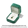 Boîte à pendentif verte7,5*8,5*6,5CM