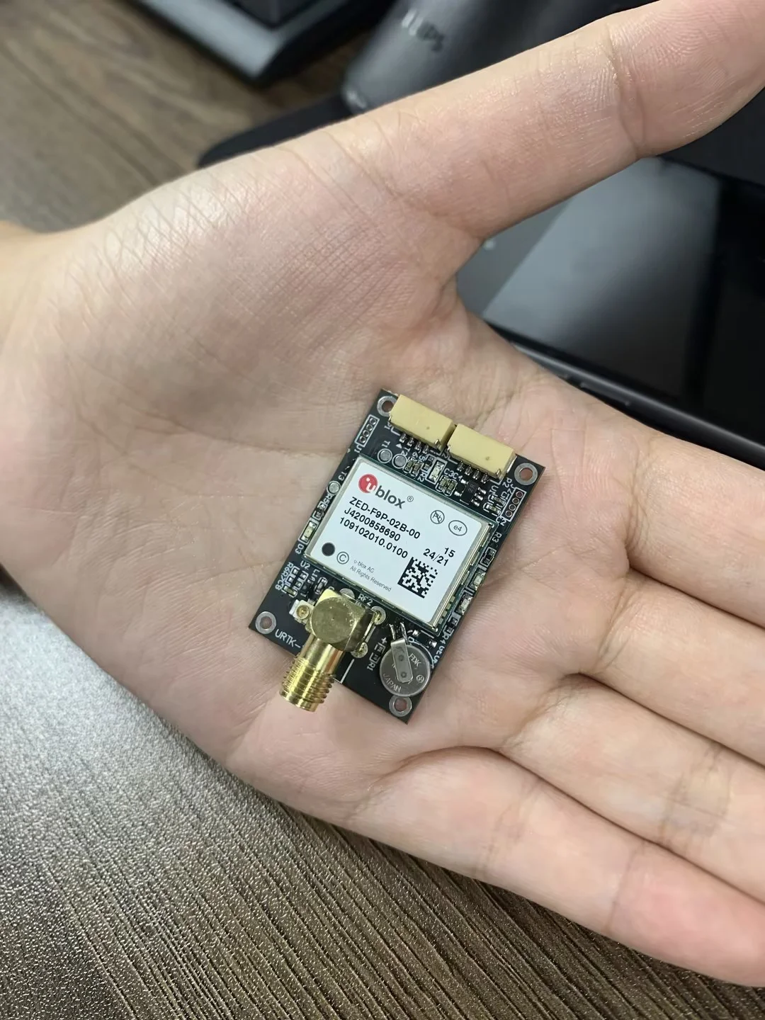 Ublx Gps Module ZED-F9P ZED-F9P-02B-00 RTK InCase PIN GNSS/GPS Receiver Board with S MA and USB Drone Development Board