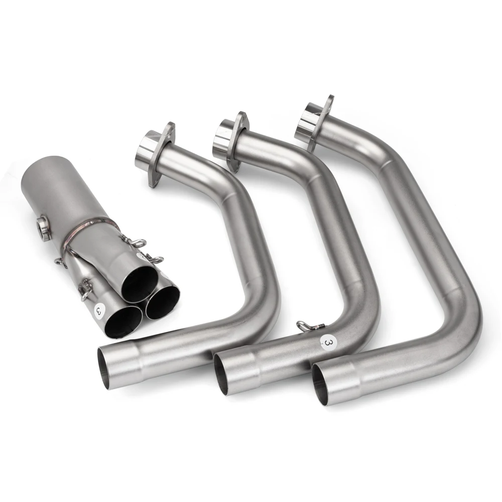 Motorcycle Full Systems Exhaust for MT-09, FZ-09, XSR900
