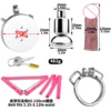anillo curvo+pene talla M+cinturón rosa